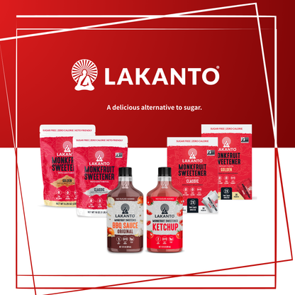 Lakanto 羅漢果甜味劑及無添加醬料全系列產品展示 ｜ Lakanto full product range featuring monk fruit sweeteners and no sugar added sauces